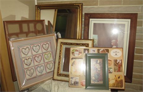 Wall Mirrors, Pictures, Picture Frames