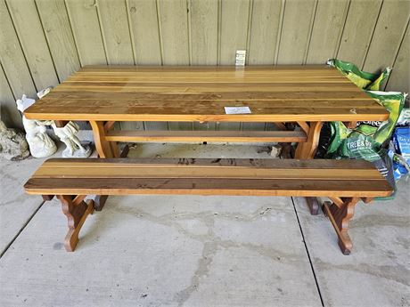 Picnic Table & Benches