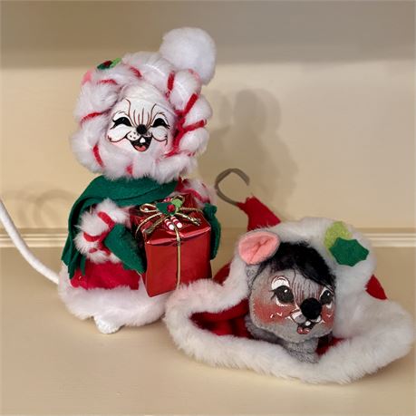 Cute Annalee Christmas Mice