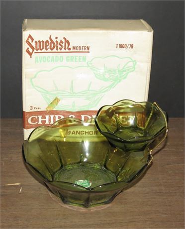 Anchor Hocking Chip & Dip Set