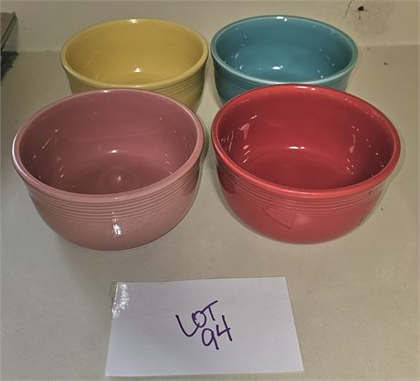 Fiesta Chili Bowls Set Of 4