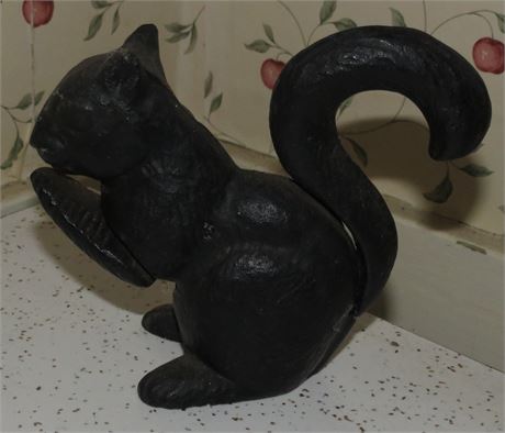 Cast Iron Squirrel Nutcracker