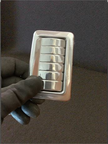 Vintage OER Automotive Ash Tray W/Ribbed Chrome Lid For GM Vehicles - 1 Case