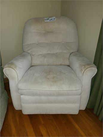 White Rocker/Recliner