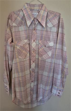 Wrangler Pearl Snap Long Sleeve