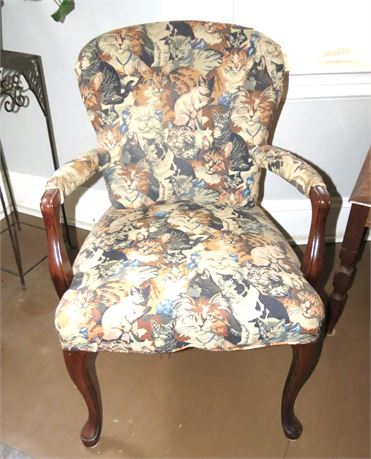 Cat Upholstered Chair