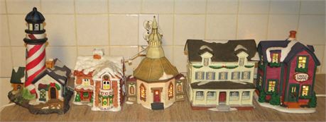 Dickens Collectibles Lighted Village Buildings