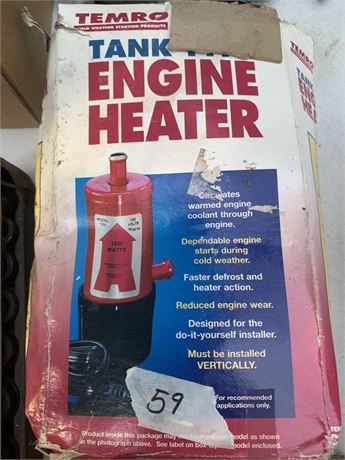 Engine Heater Tank Type Engine Heater Temro Zerostart