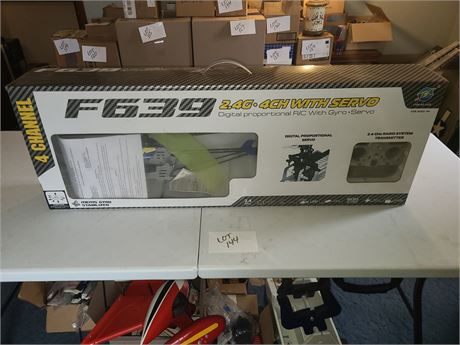 MJX F639 R/C Helicopter in Box with Remote