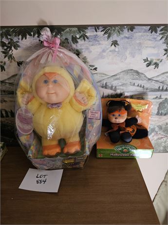 Cabbage Patch Chick & Halloween Kitty
