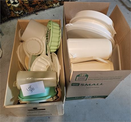 Vintage Tupperware, Pitchers, Molds, & Storage