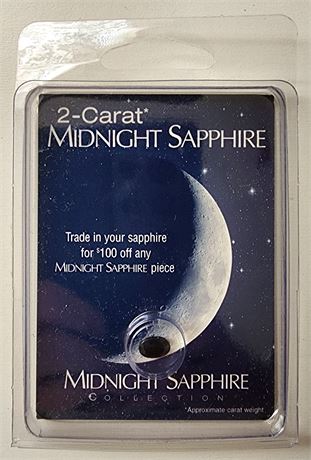 2-Carat Midnight Sapphire