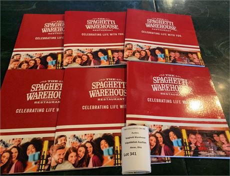 6 Spaghetti Warehouse Menus