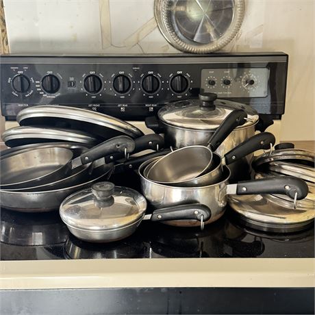 Revere Ware Pots and Pans - 15 Piece