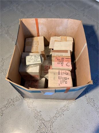 Vintage GTE Sylvania FSC-53 Duplex Receptacle Cover Lot - 1 Box