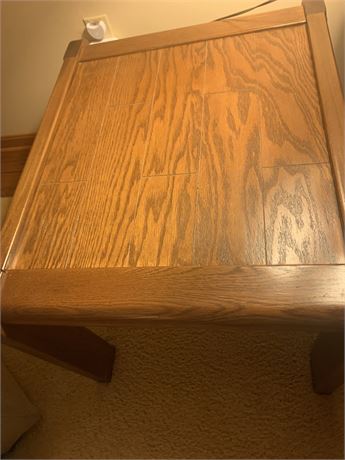 Vintage Solid Oak Coffee Table (Matches Lot 43) 28 x 22 x 20