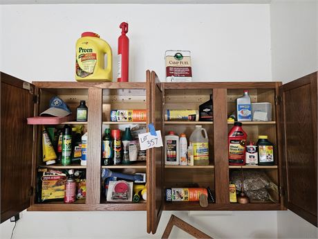 Cupboard Cleanout:Chemical/Cleaners/Car Care & More