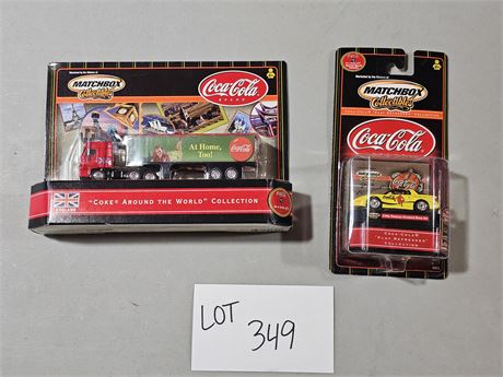 Matchbox Collectibles Coca-Cola Car & Semi-Truck NEW IN PACK