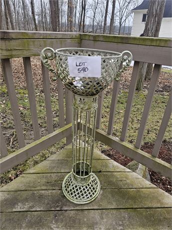 Wrought Iron Plant Holder