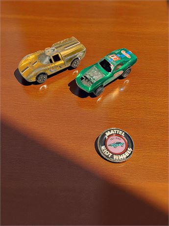 Hot Wheels Red Line Club (RLC) Exclusive 68 Custom Corvette & Redline Ford J-Car