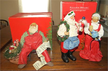 Possible Dreams Christmas Figurines