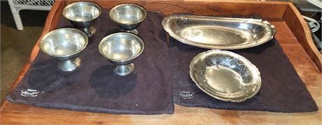 Silver Plate Dishes