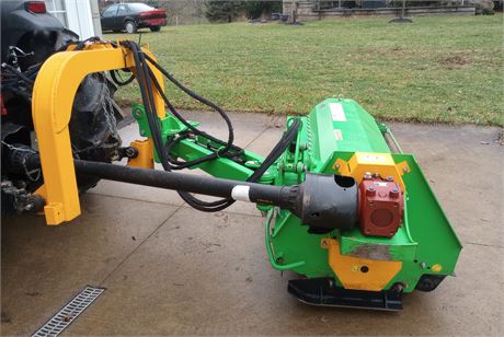 Heavy Duty Flail Extending Ditch Mower