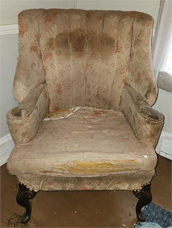 Antique Wingback Chair