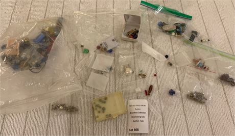 Colorful Singular Bead Crafting Lot