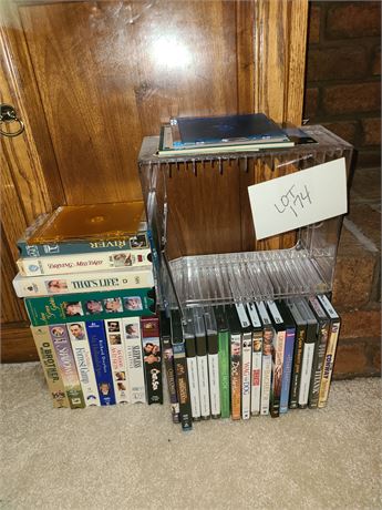 Mixed DVD & VHS Lot