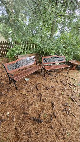 Benches Wood & Metal