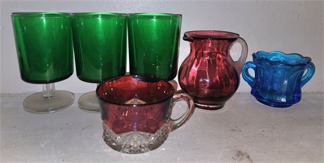 Colorful Glassware