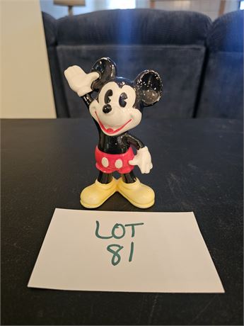 Vintage "Mickey Mouse" Disney Ceramic Figurine