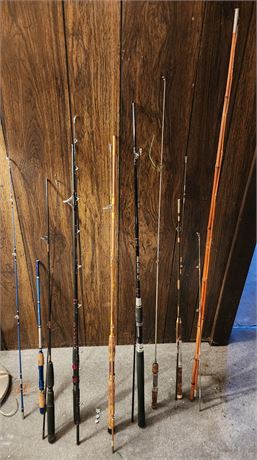 Assorted Fishing Poles