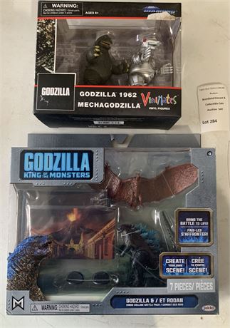 Diamond Select Toys 1962 Version Vinylmates Set Godzilla & Mechagodzilla Figure
