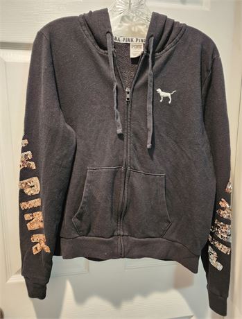 VS PINK Blingy Zip-Up Hoodie