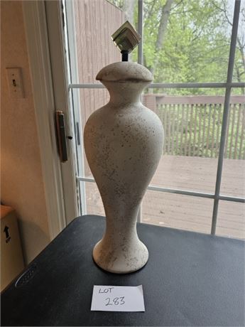 Signed Evans #7 Lidded Ceramic Urn