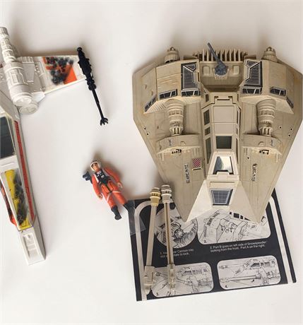 1980 Kenner Star Wars Empire Strikes Back Rebel Armored Snowspeeder