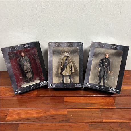 Game of Thrones Dark Horse Comics Action Figures - Varys, Joffrey, Tywinn