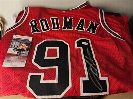 *NEW* Dennis Rodman~Chicago Bulls, JSA-Authentic Autographed Jersey w/ *COA*