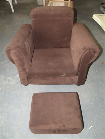 Child's Chair & Ottoman