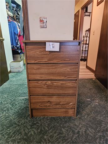 Pressed Wood Storage With Drawers