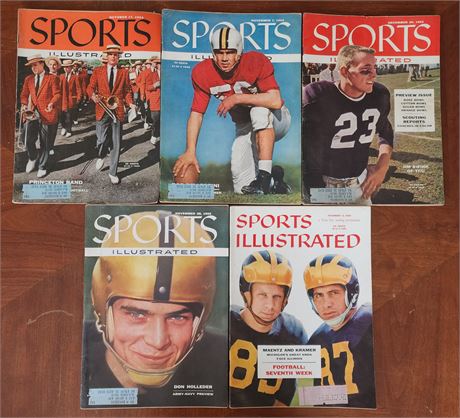 Sports Illustrated 1950's Magazines