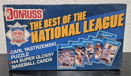 Unopened Donruss Baseball Box