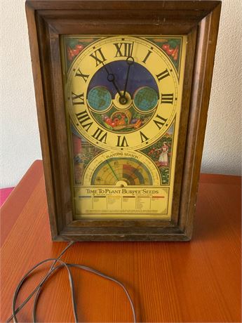 1976 Burpee Centennial Clock By Mechtronics Corporation