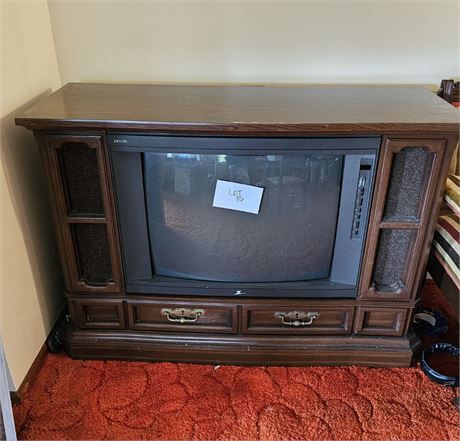 Vintage Zenith Old School Box TV