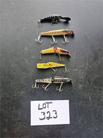 Vintage Fishing Lures- Maker, Size & Style Vary