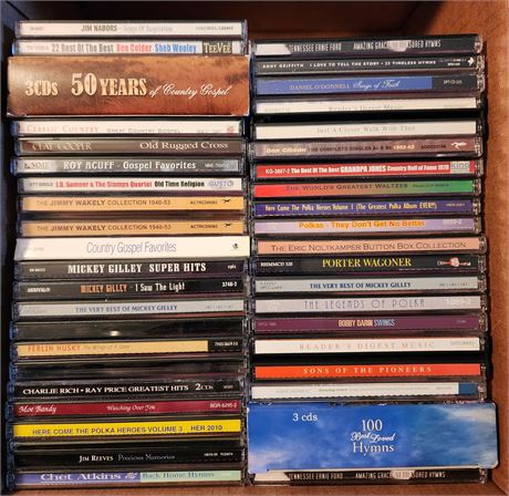 Gospel Music CD Lot