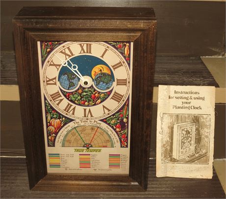 True Temper Electric Planting Clock