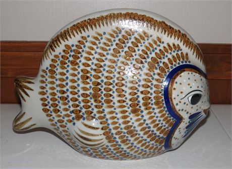 Erandi Large Pottery Fish